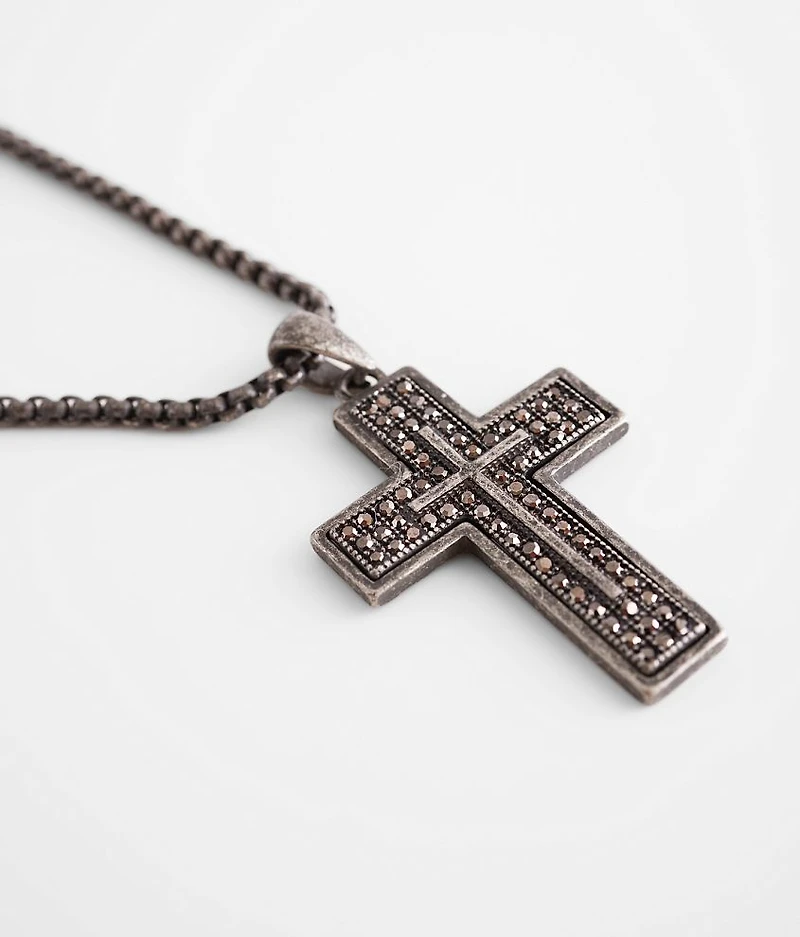 Bling Cross 23" Necklace