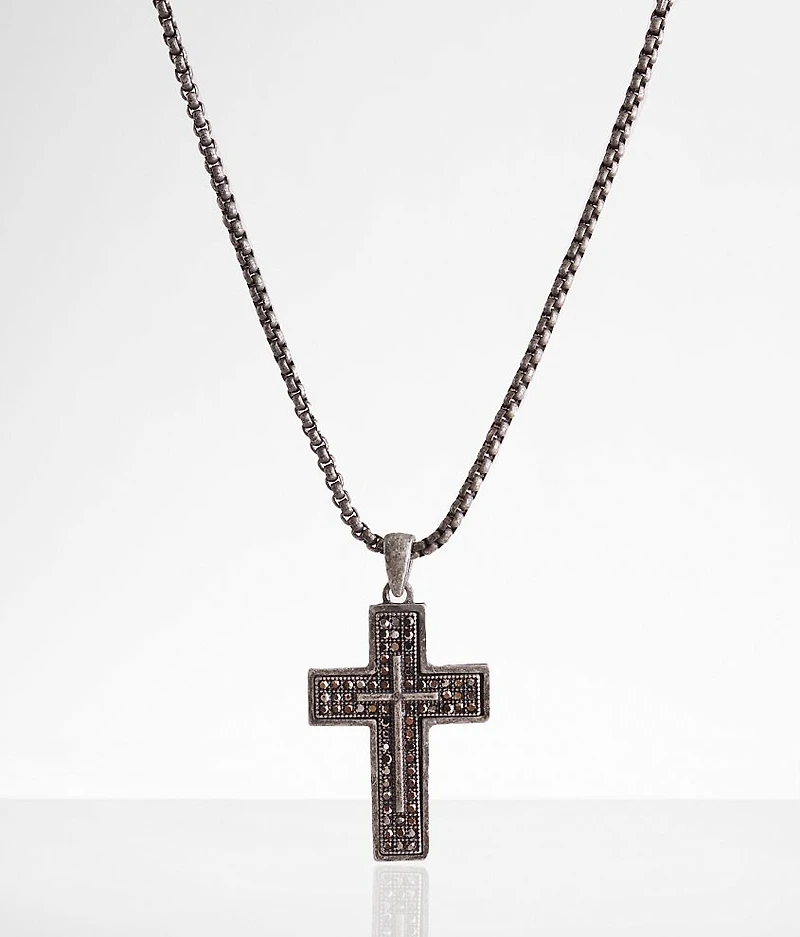 Bling Cross 23" Necklace