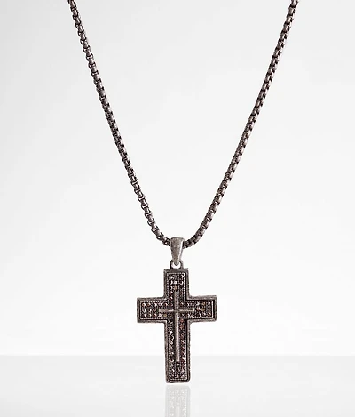 Bling Cross 23" Necklace