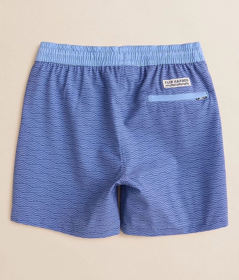 Boys - Blue Waves Bayberry Swim Trunks