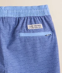 Boys - Blue Waves Bayberry Swim Trunks