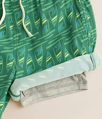 Boys - Surfs Up Anchor Swim Trunks
