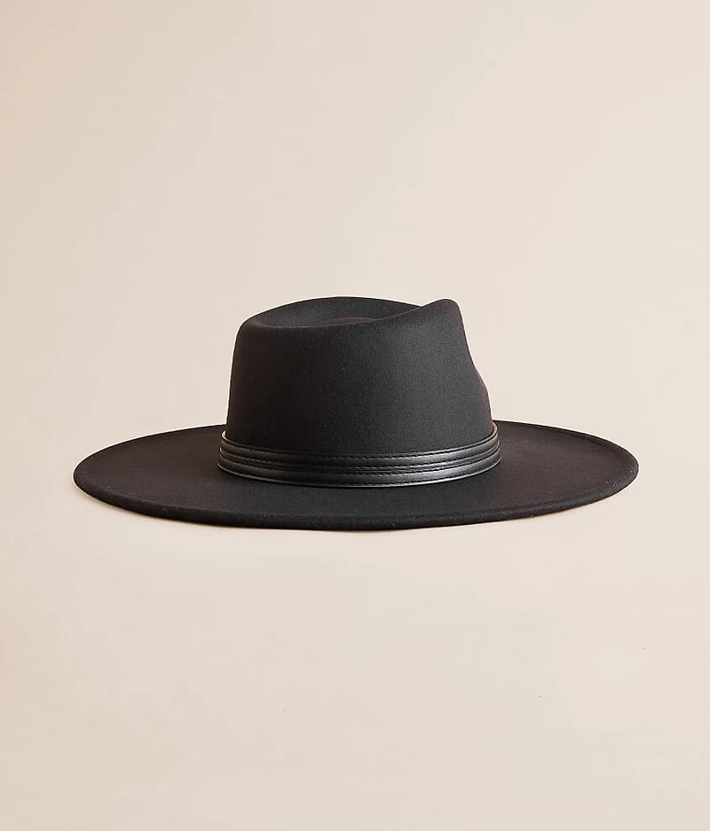 Buckle Banded Panama Hat