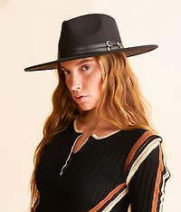 Buckle Banded Panama Hat