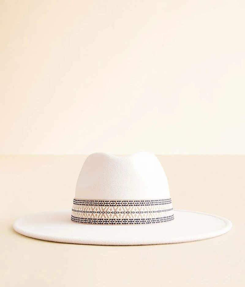 Banded Panama Hat
