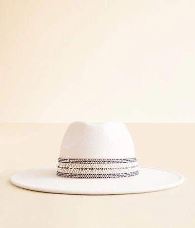 Banded Panama Hat