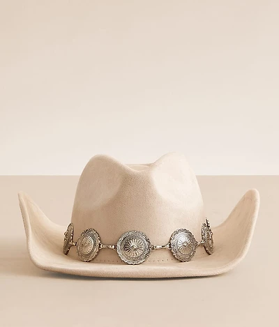 Western Concho Cowboy Hat