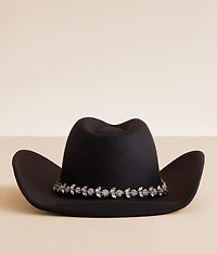 Floral Glitz Cowboy Hat