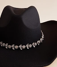 Floral Glitz Cowboy Hat