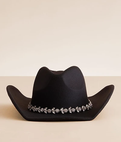 Floral Glitz Cowboy Hat