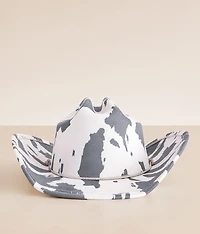 Glitz Cow Print Cowboy Hat