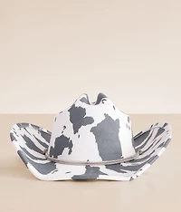 Glitz Cow Print Cowboy Hat
