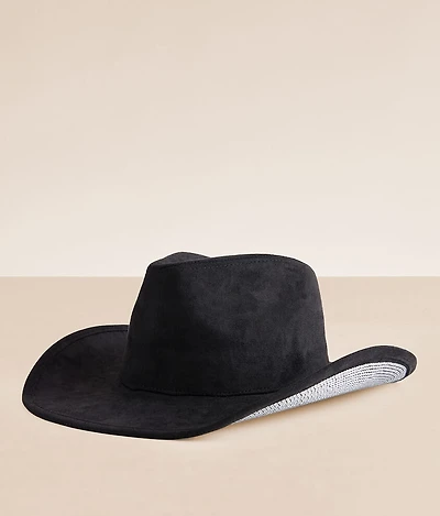 Fame Accessories Glitz Cowboy Hat