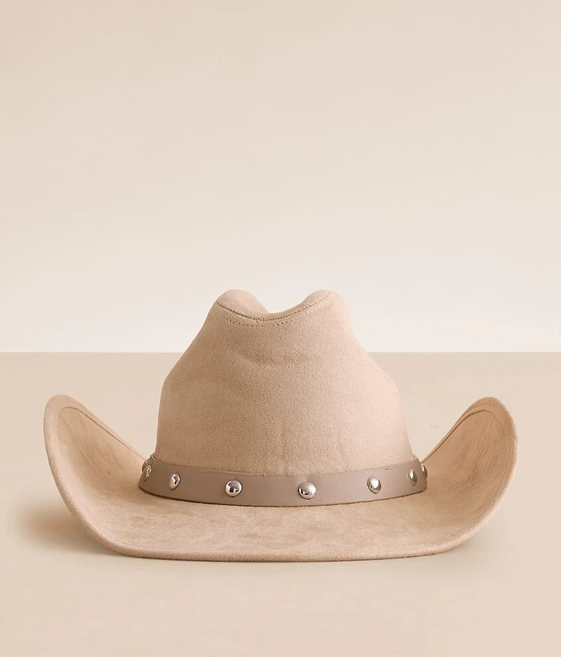 Sterling & Stitch Studded Cowboy Hat