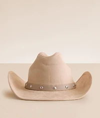 Sterling & Stitch Studded Cowboy Hat