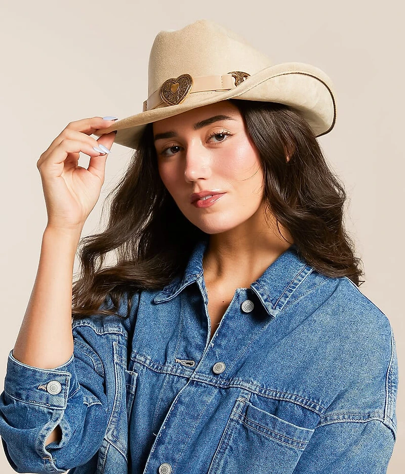 Heart Concho Cowboy Hat