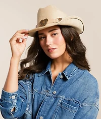 Heart Concho Cowboy Hat