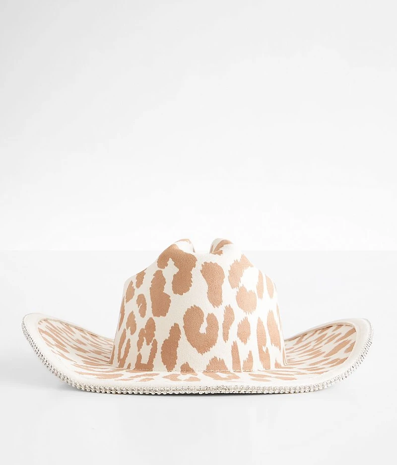 Cheetah Glitz Cowboy Hat