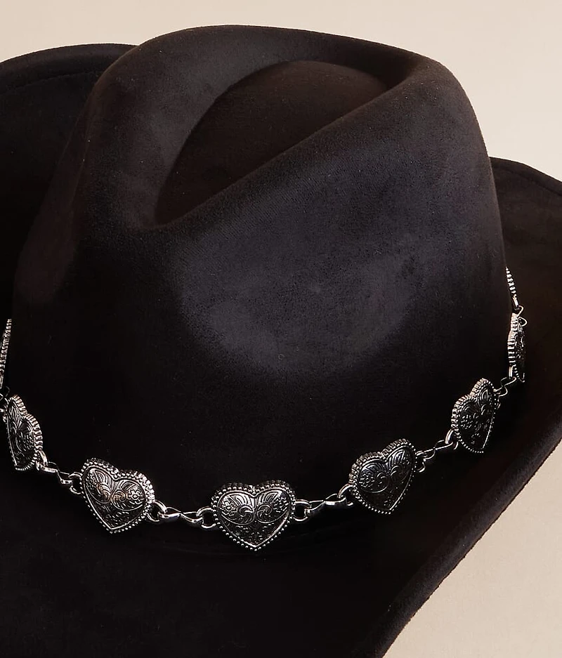 Heart Concho Cowboy Hat