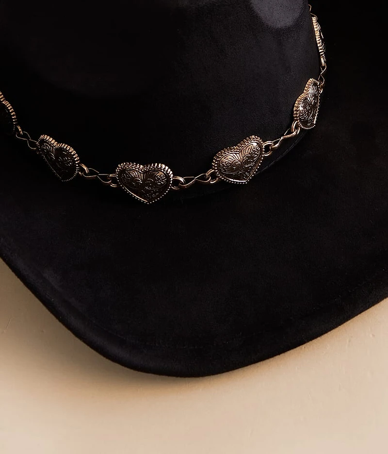 Heart Concho Cowboy Hat