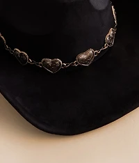 Heart Concho Cowboy Hat