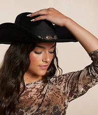 Heart Concho Cowboy Hat