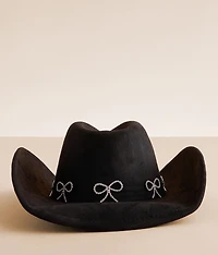Glitz Bow Cowboy Hat