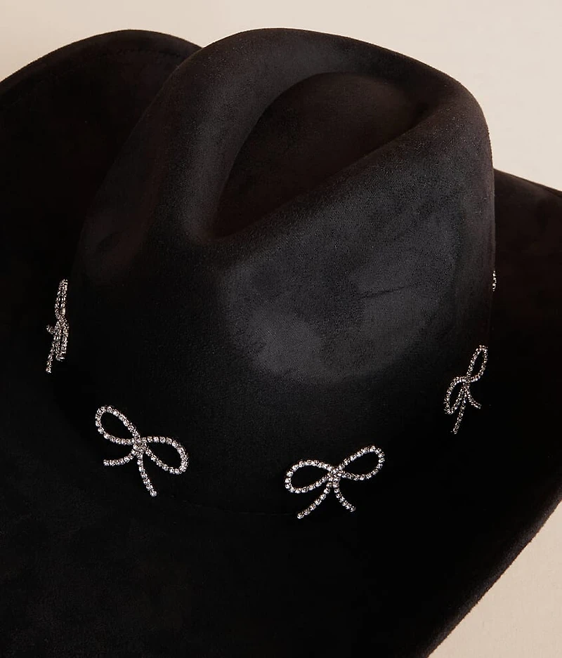 Glitz Bow Cowboy Hat