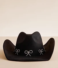 Glitz Bow Cowboy Hat