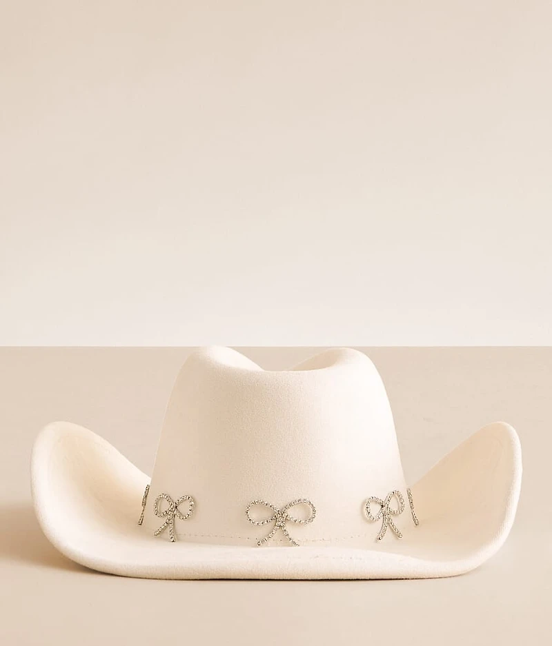 Glitz Bow Cowboy Hat