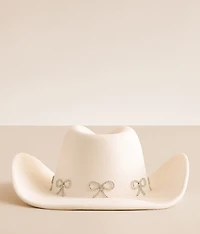 Glitz Bow Cowboy Hat