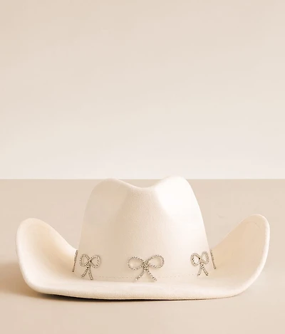 Glitz Bow Cowboy Hat