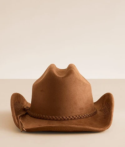 Sterling & Stitch Braided Cowboy Hat