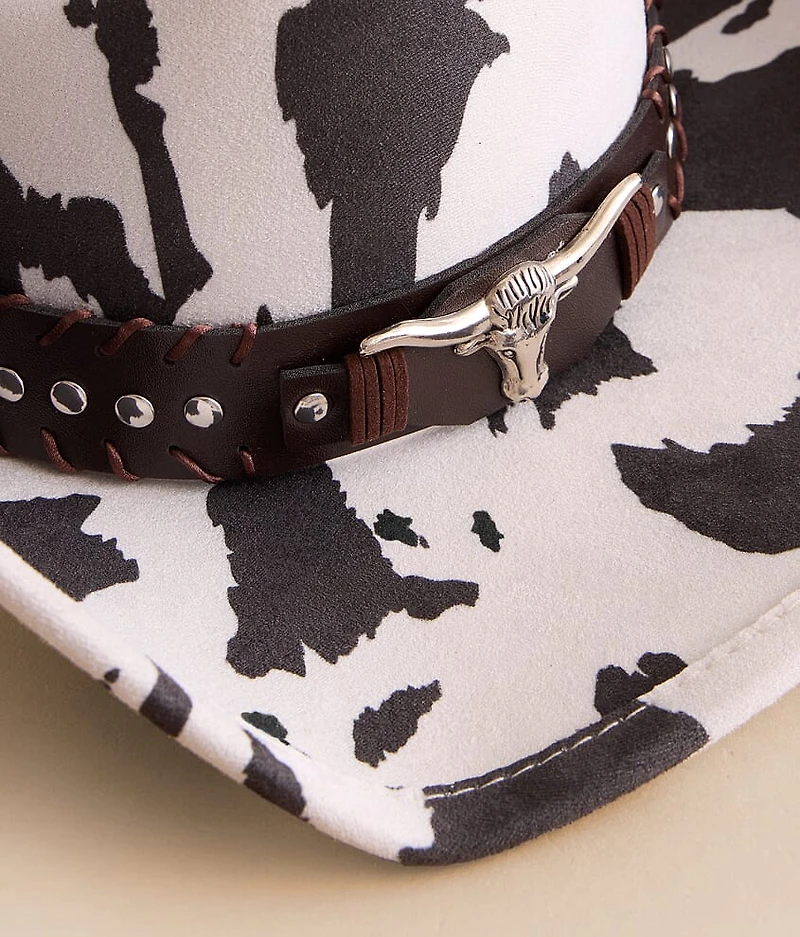 Steer Studded Cowboy Hat