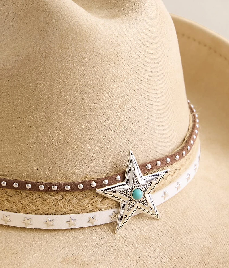 Western Banded Cowboy Hat