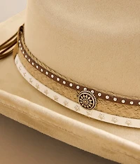 Western Banded Cowboy Hat