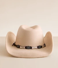 Western Concho Cowboy Hat