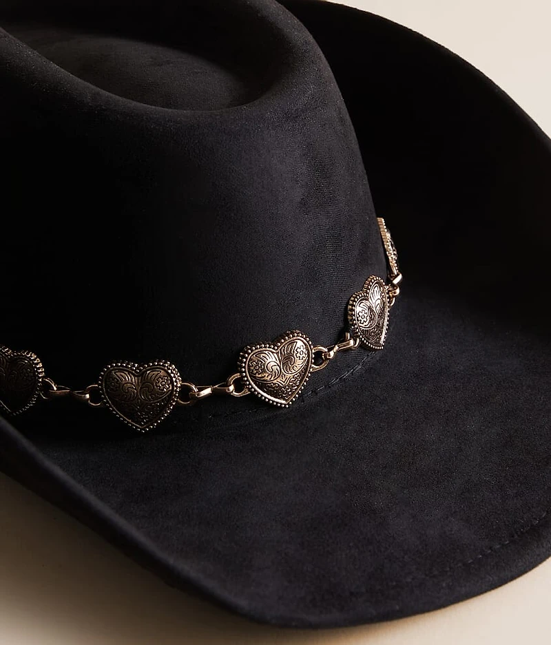 Heart Concho Cowboy Hat