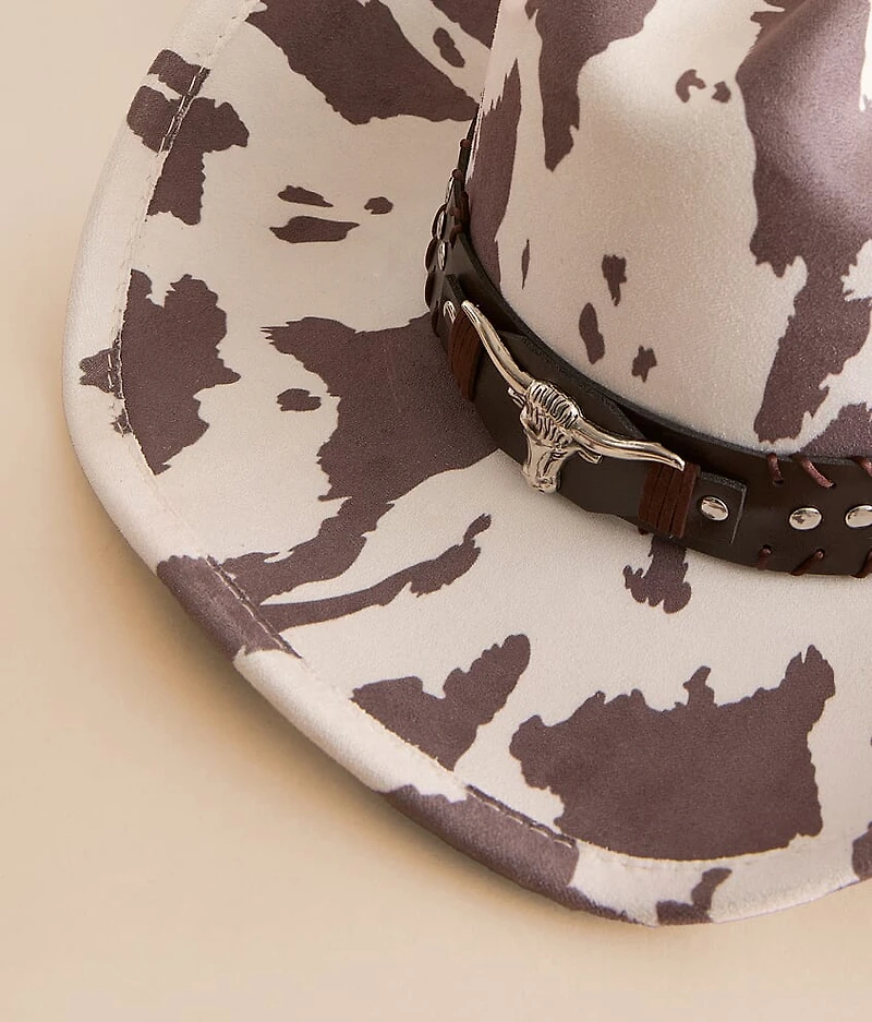 Longhorn Stud Banded Cowboy Hat