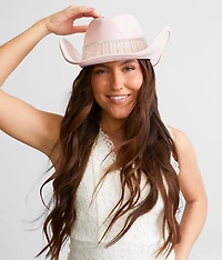 Rhinestone Fringe Cowboy Hat