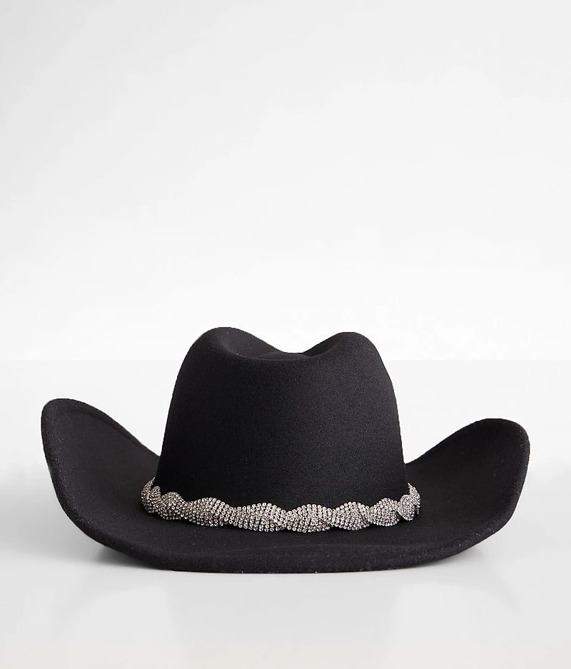 Rhinestone Band Cowboy Hat