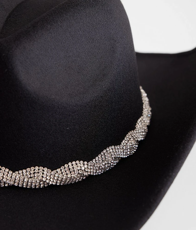 Rhinestone Band Cowboy Hat