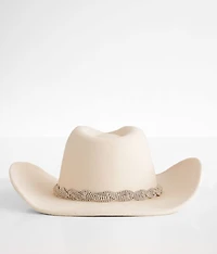 Rhinestone Band Cowboy Hat