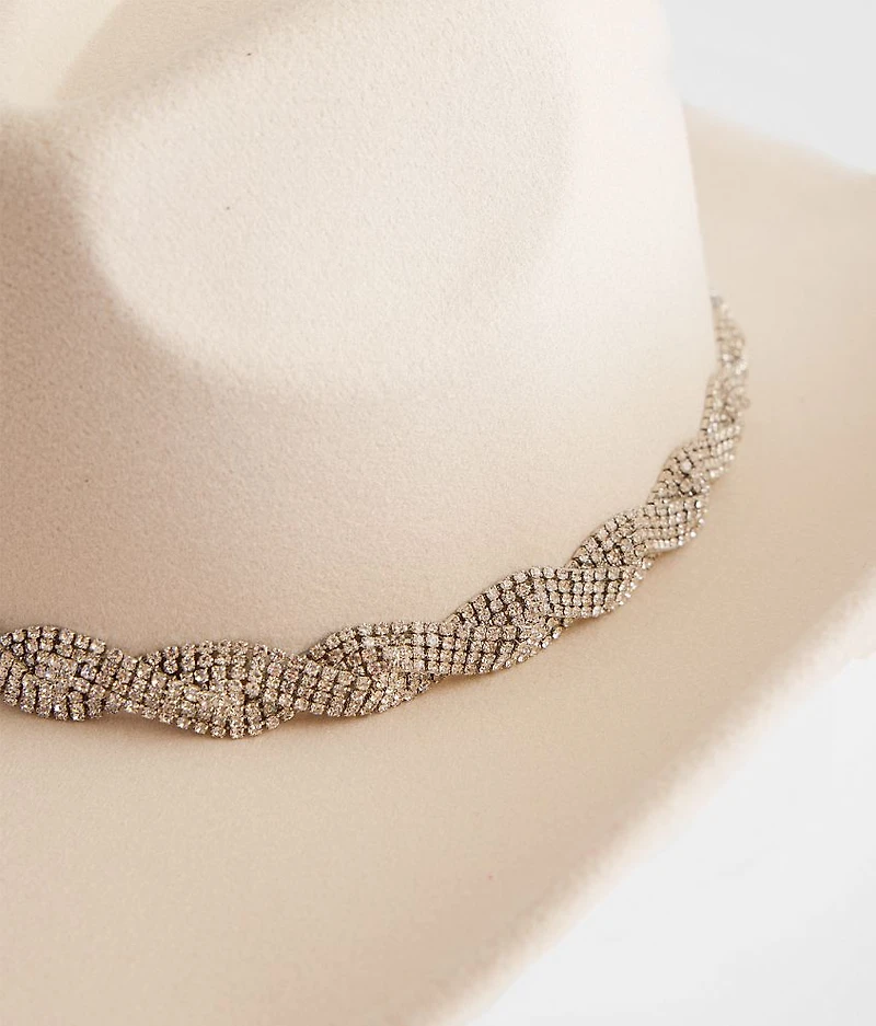 Rhinestone Band Cowboy Hat