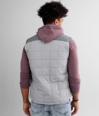 Color Block Canvas Vest