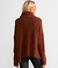 Boucle Yarn Oversized Sweater