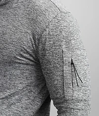Diedrich Heathered Quarter Zip Pullover