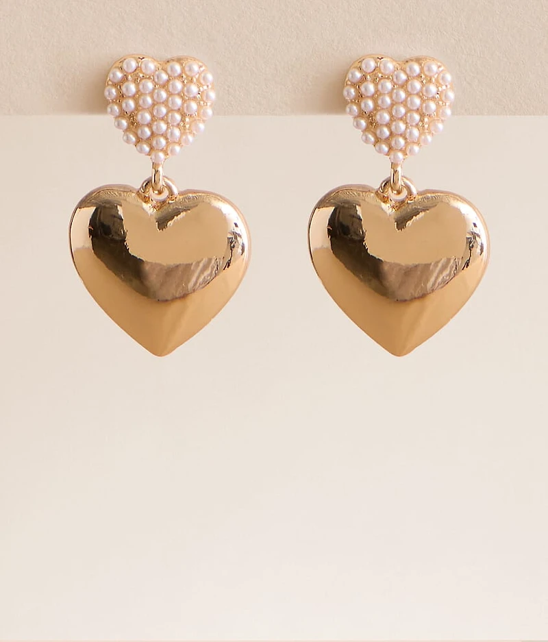 Double Heart Earring