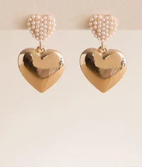 Double Heart Earring
