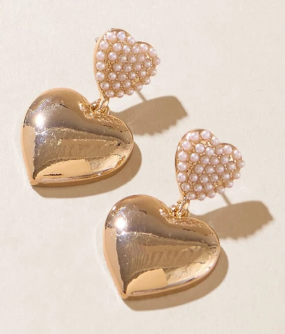 Double Heart Earring